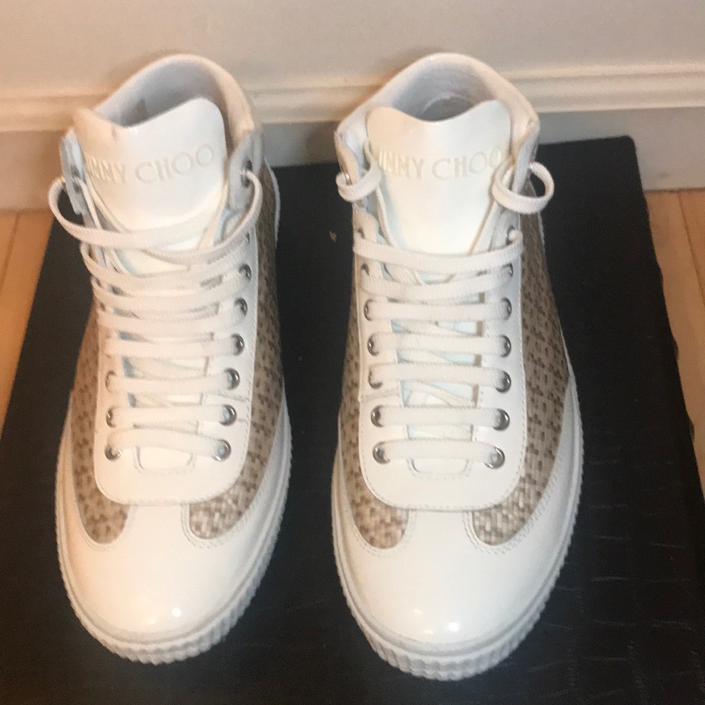 Jimmy Choo shoes size 43 (10 US) Mosaic fabric.